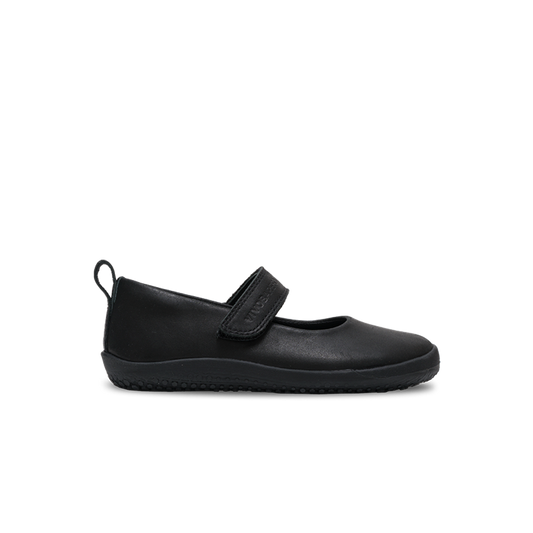 Vivobarefoot Wyn School Kids Obsidian