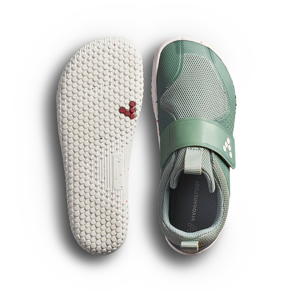 Vivobarefoot Primus Sport III Kids Glacial Green