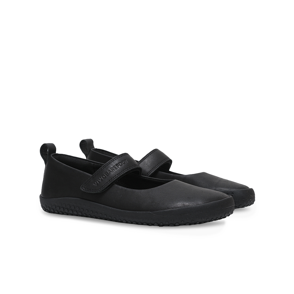 Vivobarefoot Wyn School Juniors Obsidian