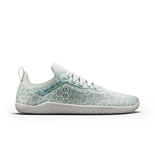 Vivobarefoot Primus Lite Knit Womens Frosted Mint Leopard