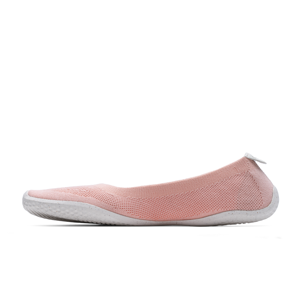 Vivobarefoot Primus Asana Yin Ballerina Knit Womens Peach Melba