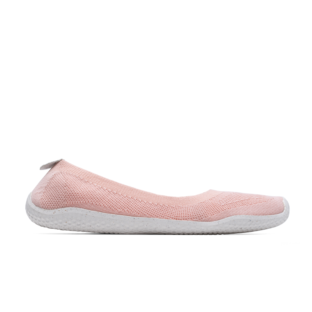 Vivobarefoot Primus Asana Yin Ballerina Knit Womens Peach Melba