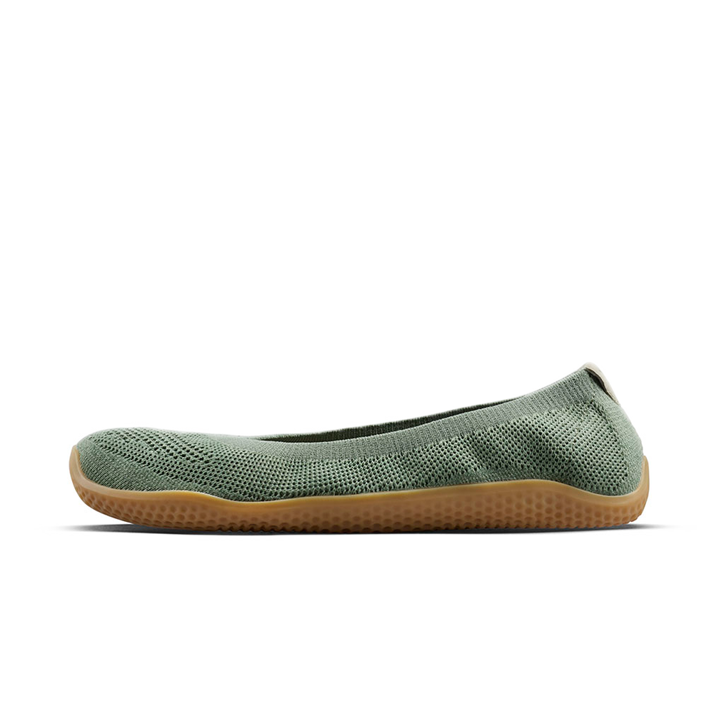 [PRE-ORDER] Vivobarefoot Asana Yin Ballerina Knit Womens Dusty Green (ETA. LATE MARCH)