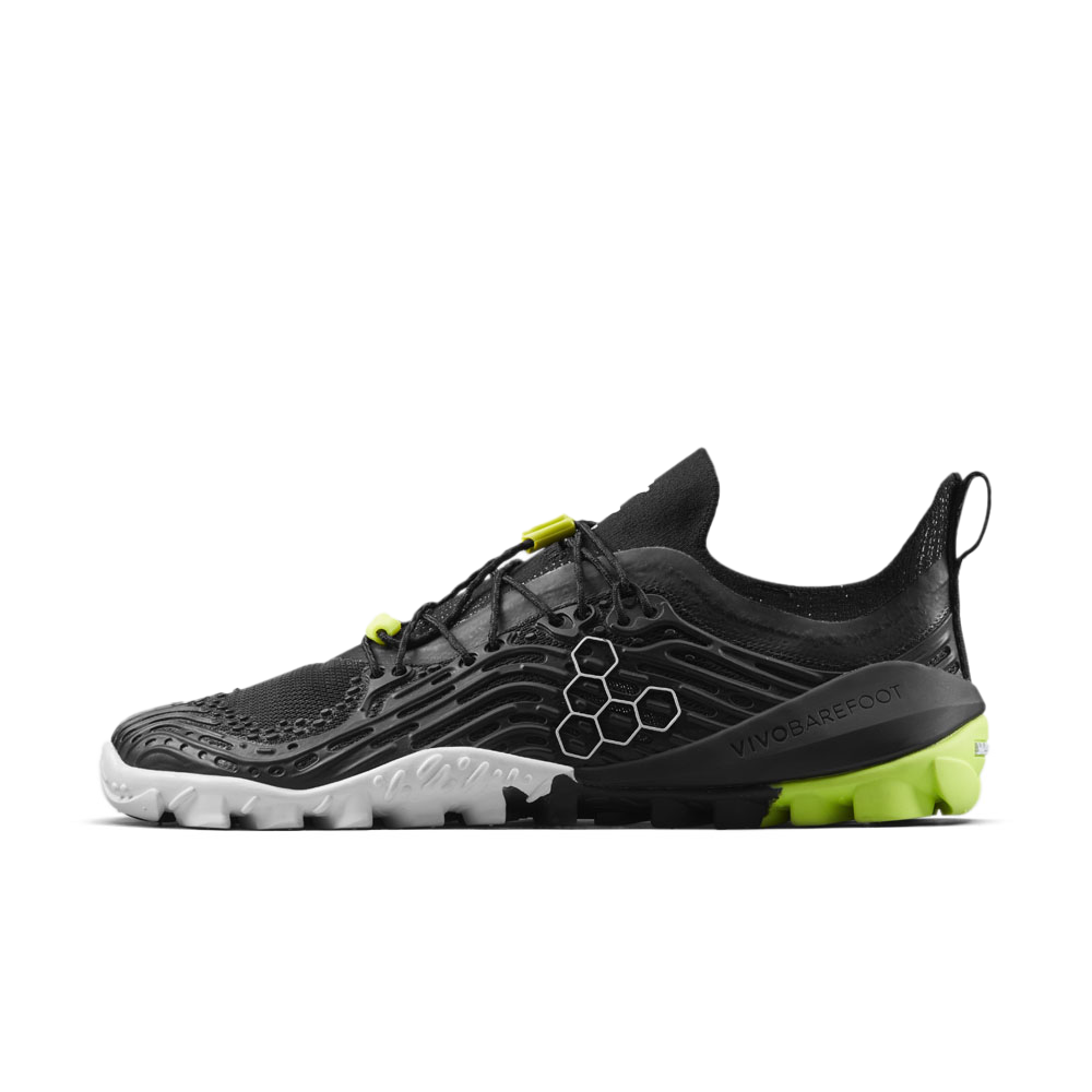 [PRE-ORDER] Vivobarefoot Hydra Esc Womens Obsidian/Safety Yellow (ETA. LATE MARCH)