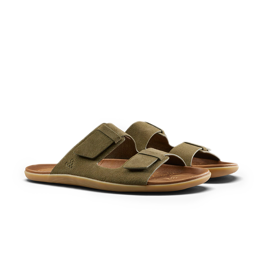 [PRE-ORDER] Vivobarefoot Sensus Yin Slide Womens Dark Olive (ETA. LATE MARCH)