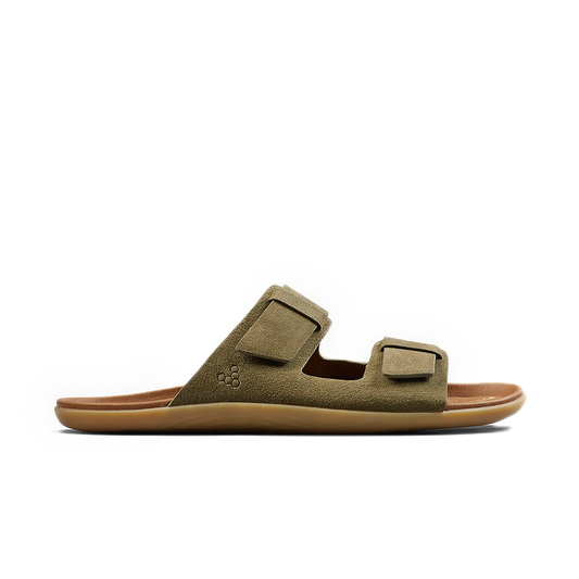 [PRE-ORDER] Vivobarefoot Sensus Yin Slide Womens Dark Olive (ETA. LATE MARCH)