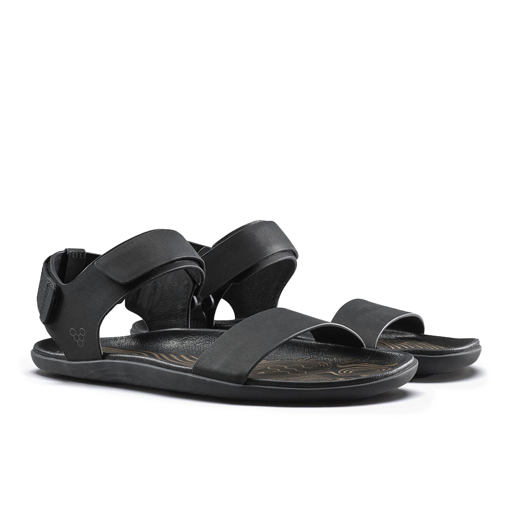 [PRE-ORDER] Vivobarefoot Sensus Yin Sandal Womens Obsidian (ETA. LATE MARCH)