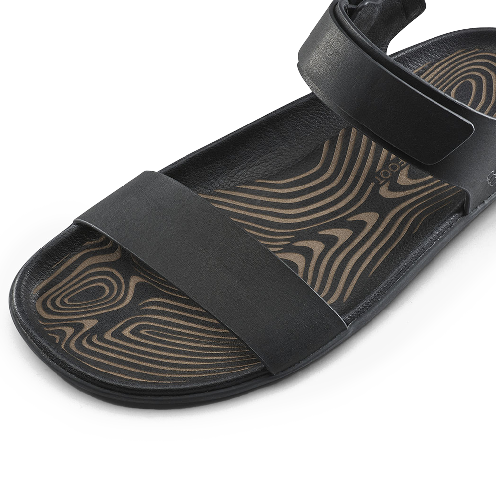 [PRE-ORDER] Vivobarefoot Sensus Yin Sandal Womens Obsidian (ETA. LATE MARCH)