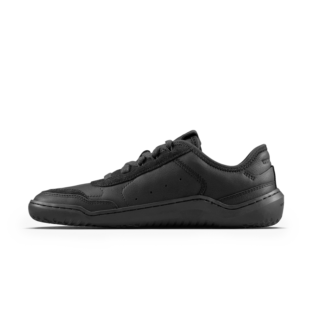 Vivobarefoot Gobi Sneaker Leather Womens Obsidian