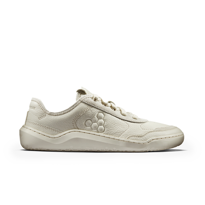 Vivobarefoot Gobi Sneaker Leather Womens Limestone