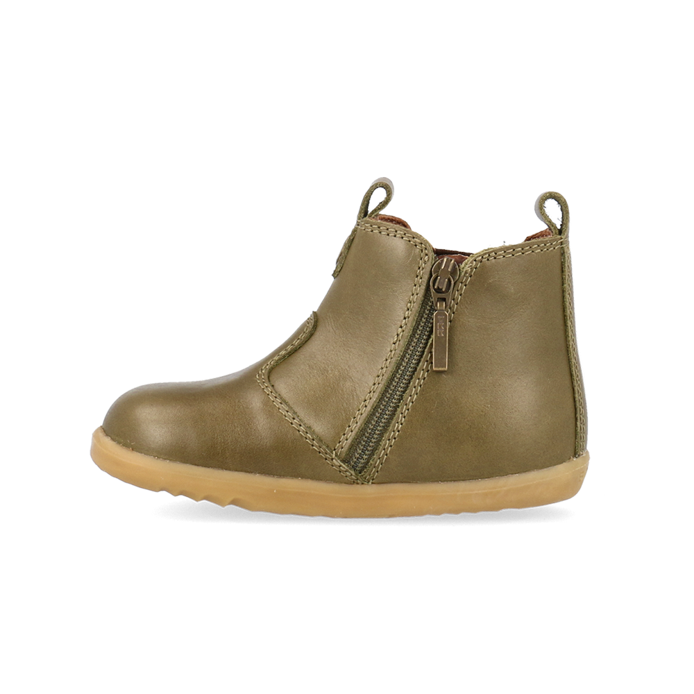 Bobux Step Up Jodhpur Olive + Toffee