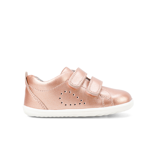 Bobux Step Up Court Rose Gold