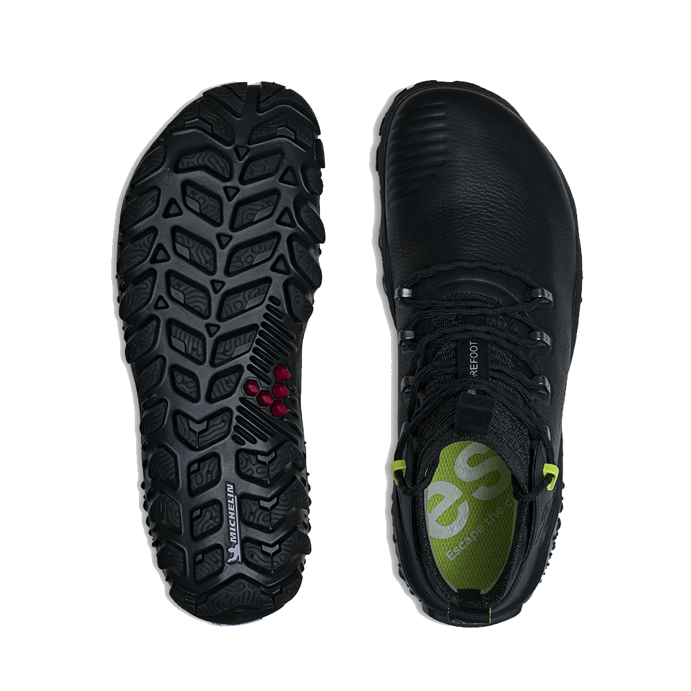 Vivobarefoot Magna Forest Esc Mens Obsidian/Lime